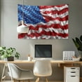 thumbnail image 2 of SEANATIVE American Flag Wall Tapestry Room Small Tapestry for Bathroom Kitchen Tapestry for Bedroom Tapestry Home Decor 36H*24W Inches Mini Tapestry,4 of July, 2 of 6