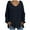 Black, variant on Taqqpue Womens Plus Size Cable Knit Pullover Sweaters Loose Long Sleeve Hooded Sweater Tops Solid Color Chunky Jumper Tops Oversized,Gifts for Women