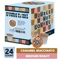 thumbnail image 3 of Double Donut Caramel Macchiato Coffee Pods, Medium Roast, 24 Count for Keurig K Cup Machines, 3 of 7