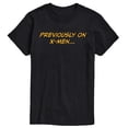 thumbnail image 2 of X-Men - Previously on X-Men Short Sleeve Graphic T-Shirt, 2 of 4