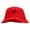 Red, variant on Fishing on Boat Unisex Multipurpose Crushable Cotton Twill Bucket Hat - Red M