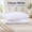 Classic White, variant on Goose Feather Down Pillows with 100% Organic Cotton Cover, Luxury Hotel Collection Bed Pillows for Sleeping, Queen Size, Set of 2