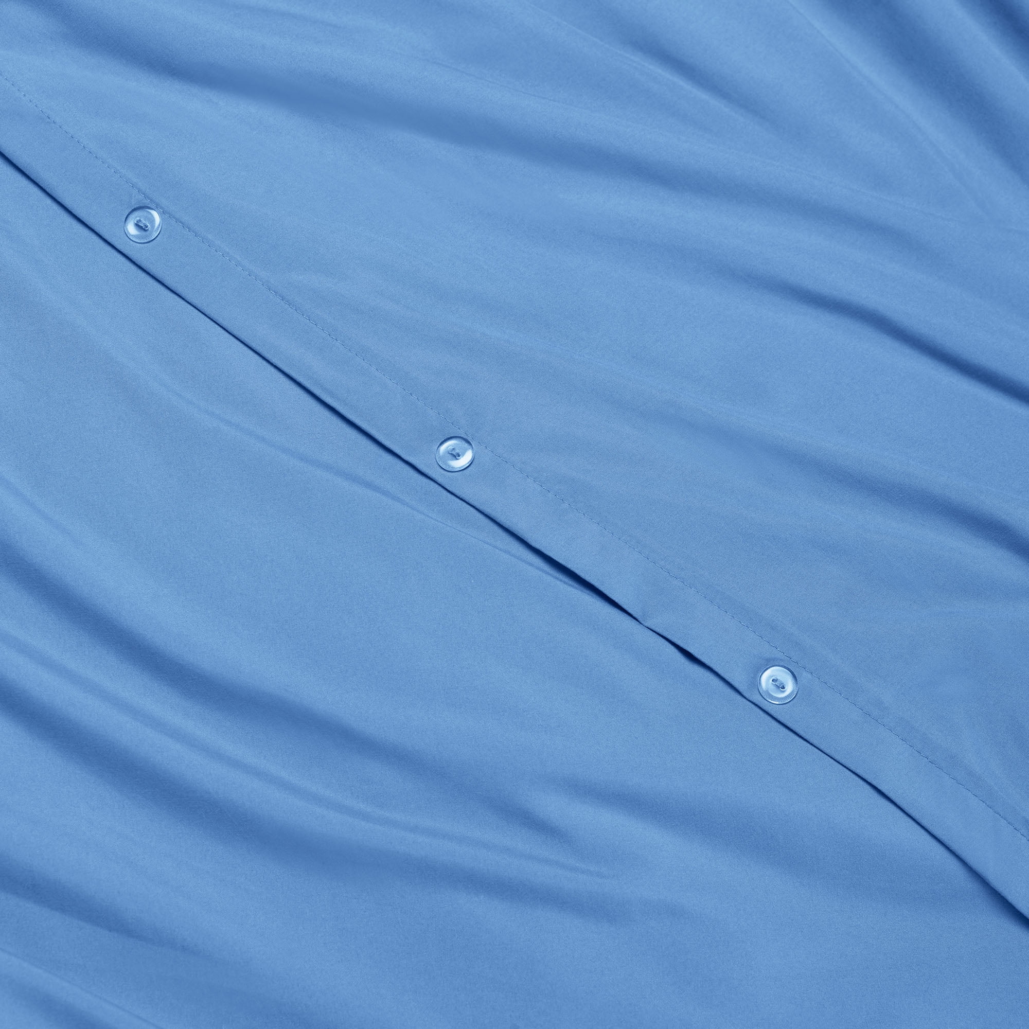 Hearth & Harbor 3-Piece Calm Blue Duvet Cover Set, Queen