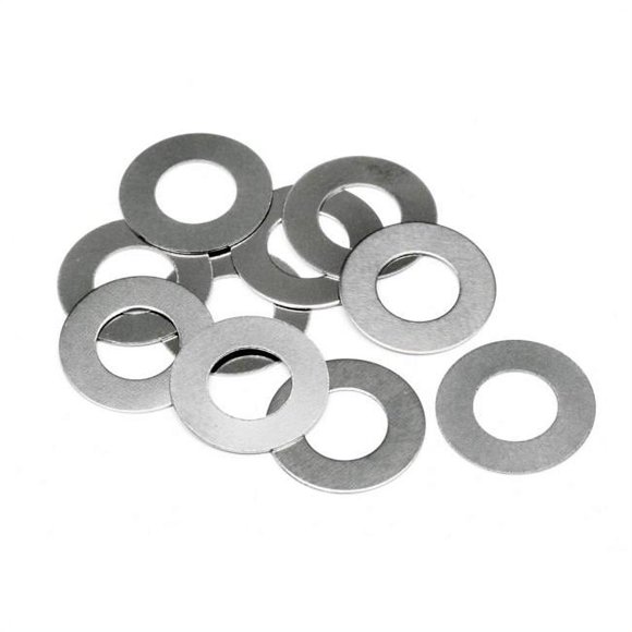 HPI Racing HPI87540 5 x 10 x 0.2 mm Washer Savage XS Flux Spare Parts, Black - 10 Piece