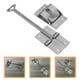 thumbnail image 2 of 1 juego de soporte para puerta de autocaravana, pestillo para puerta de autocaravana, pestillo para puerta de remolque, gancho metálico para pestillo de puerta, 2 of 7