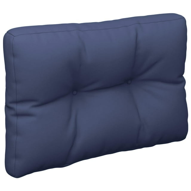 Sofá Pallet Cushion VidaXL para exteriores, color azul marino