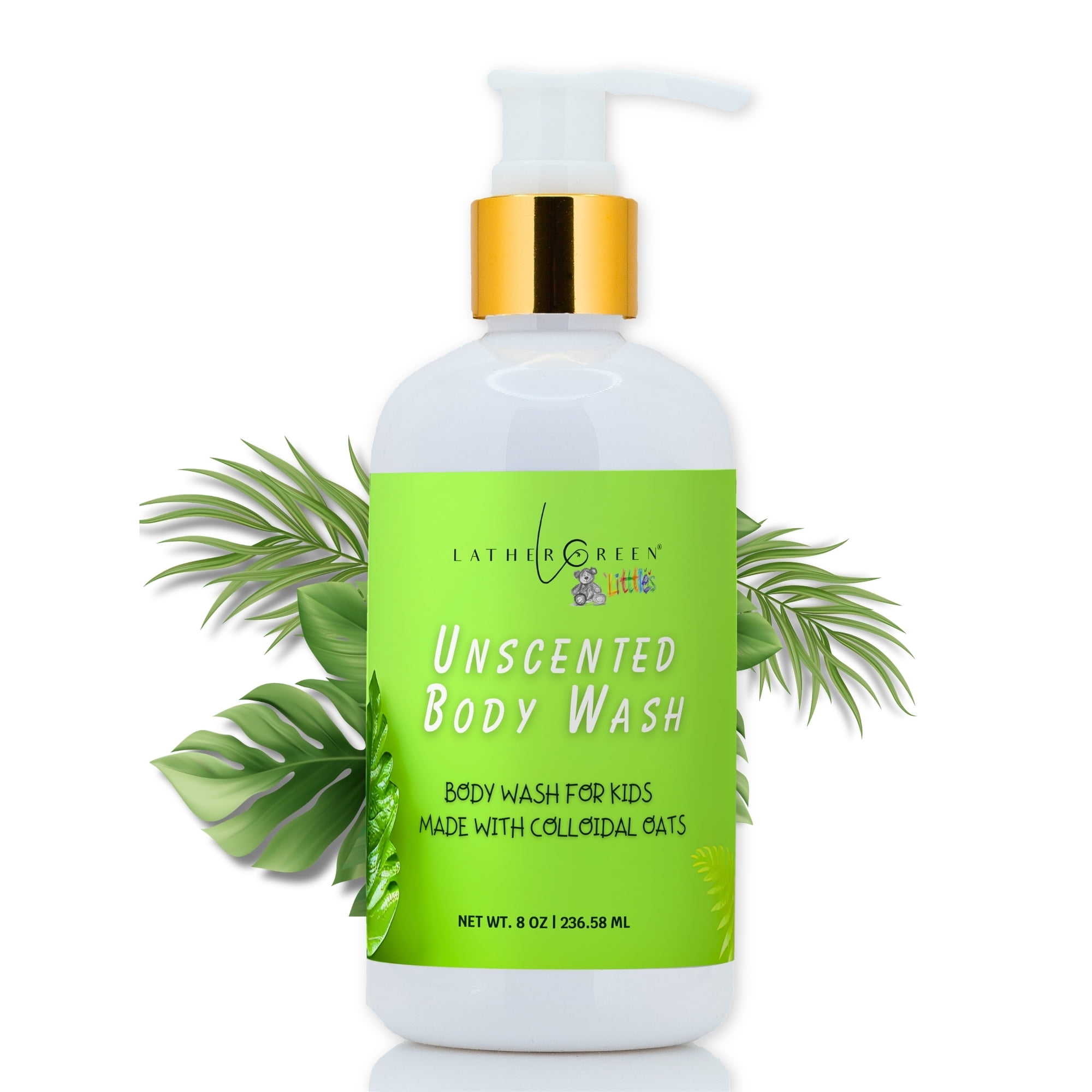 Unscented Body Wash for Kids and Toddlers | Gentle Daily Cleanser