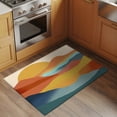 thumbnail image 3 of Abstract Mountain Bathroom Rug Washable 2x3 Entryway Rug Non Slip Boho Modern Minimalist Landscape Front Door Mat Low Pile Indoor Doormat Throw Floor Carpet for Kitchen Bedroom Entrance, 3 of 9