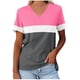 thumbnail image 1 of Camisetas con Cuello en V Mujeres Galaxy Print astral Manga Corta Top, Ligero Y Cómodo de Mujer Camisetas Casuales, 1 of 4