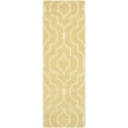 thumbnail image 4 of SAFAVIEH Chatham Xanthia Geometric Wool Area Rug, Light Gold/Ivory, 4' x 6', 4 of 10
