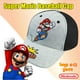 thumbnail image 2 of Gorra de béisbol Nintendo Super Mario Boys de 4 a 12 años, 100% algodón, 2 of 7