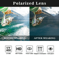 thumbnail image 5 of Round Polarized Sunglasses for Women Circle Sun Glasses with Metal Frame, 5 of 12