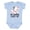 AE-Light Blue, variant on Inktastic My Gamma Loves Me Granddaughter Girls Baby Bodysuit