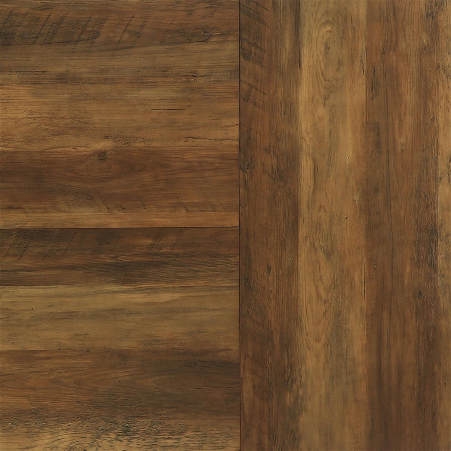 Demi Bonn 63" Wood Executive Computer Desk, Modern Duty Study Writing Gaming Table for Home Office, Rectangle Workstation, Brown