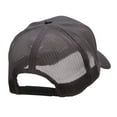 thumbnail image 4 of Desert Scenery Embroidered Solid Cotton Twill Mesh Prostyle Cap - Charcoal OSFM, 4 of 5
