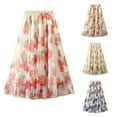thumbnail image 1 of WRKEKC Jupe Maxi d'Été, Jupes d'Été pour Femmes, Jupe Longue Taille Haute Imprimée Mode Femme, 1 of 7