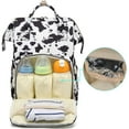 thumbnail image 2 of Large Capacity Baby Diaper Bag Backpack Waterproof Travel Nappy Diaper Bags Cute for Girls Boys (Swing Bear), 2 of 8