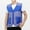 Blue, variant on ZZwxWA Mens Breathable Mesh Vest Jacket Summer Casual Lightweight Cycling Travel Zip Up Vests Outdoor Fishing Work Waistcoat Holiday Saving