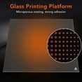 thumbnail image 4 of Tempered Glass Bed, 355x355x4mm Glass Build Plate Micro Porous Coating Easy Model Removal  for 3D Printer, 4 of 7