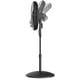 thumbnail image 5 of Lasko S18605 - Ventilador oscilante de 4 velocidades con control remoto, altura ajustable, parrilla de metal duradera, ideal para oficina, escuela y hogar, color negro (reacondicionado), 5 of 5