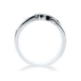 thumbnail image 3 of Men's Diamond Wedding Ring 10K White Gold High Polished Band, 3 of 3