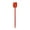 Red, variant on Paint Mixer Drill Stirring Tool for Paint Epoxy Resin Mud Cement 1 to 5 Gallon Buckets Easy Clean 1pc