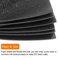thumbnail image 3 of EVA Foam Sheets Glitter Black 10.8 Inch x 8.5 Inch 2mm Thick Crafts Foam 20Pcs, 3 of 6