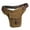 Brown, variant on Modstep Women Mens Retro Waist Bag Outdoor Hiking Fanny Pack Adjustable Leather Belt Button Pocket Decoration Gift for Party Blue
