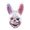 Sky Blue, variant on Halloween Decor - BESSEEK Halloween Scary Bunny Head Prop for Party and Event