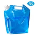 thumbnail image 1 of 5L / 10L Collapsible Water Container Water Storage Jug Bag for Outdoor Camping Hiking Emergency Survival, 1 of 7