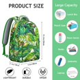 thumbnail image 6 of Hawaii Tropical Wind Palm Leaves Backpack for Students: Durable Lightweight Laptop Daypack, Large Capacity Bookbag with Padded Sleeve, Perfect Gift for High School College, 6 of 6