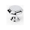 thumbnail image 2 of Alno A828-1-SN Cabinet Hexagon Knob Satin Nickel, 2 of 2