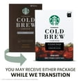 Starbucks Cold Brew Coffee — Signature Black — Pitcher Packs — 1 box