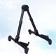 thumbnail image 4 of Soporte plegable para guitarra, expositor vertical, accesorios para guitarra, instrumento musical, bajo (negro), 4 of 5