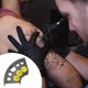 thumbnail image 2 of Titular de maquillaje de plástico Tazas de tinta de pigmento portátil Piedra Hogar Profesional Cuerpo interior Partes Máquina de tinción Corchete Dido Hogar, 2 of 6