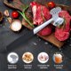 thumbnail image 5 of Ablandador de carne resistente, diseño de doble cara de acero inoxidable Cromargan, mango antideslizante para realzar el sabor, herramienta de cocina de fácil limpieza, perfecto para bistec, pollo y, 5 of 5