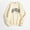 Beige, variant on Women Hoodies Sweatshirt For Women Womens Sweatshirts Letter Print O Neck Hooded Pullover Hoodie For Women Casual Soft Warm Top