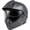 Gray, variant on Fly Racing Odyssey Adventure Modular Helmet - White - XL