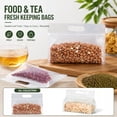 thumbnail image 2 of Storage Bags Clear Reusable Airtight for Pantry Organization and Storage, Plastic Bag for Tea, Dried Goods, Bulk Snacks, 2 of 5