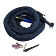thumbnail image 3 of Antorcha TIG Cabeza Flexible Cable de 5 metro, Antorcha Enfriada por Agua, WP -18 con Rapida Zulema Soplete de soldadura de latón, 3 of 7
