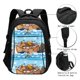 thumbnail image 3 of Fotbe Animals on Noah's Ark Floating Mochila con Estampado y Puerto USB para Hombre y Mujer, Mochila Antirrobo, Mochila de Viaje, Mochila Escolar, Mochila Universitaria, 3 of 7