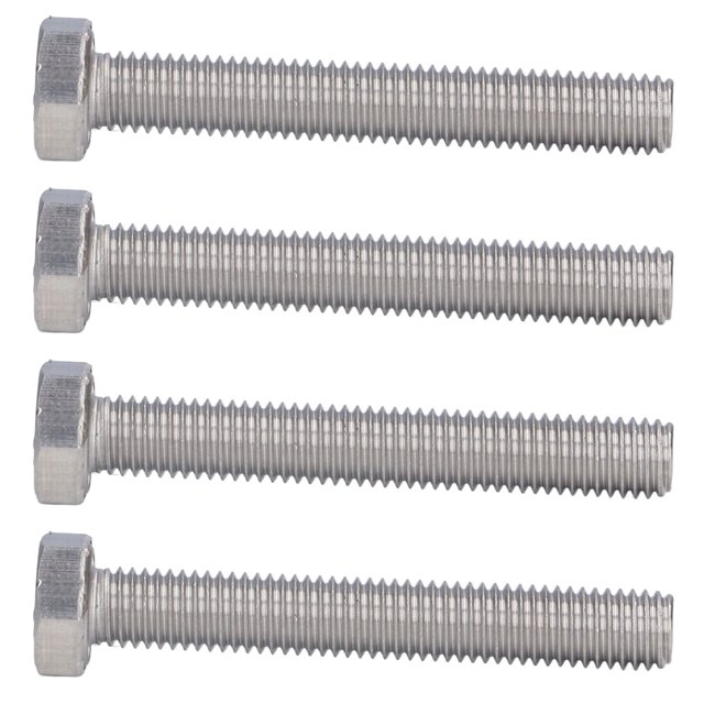 Perno hexagonal de rosca gruesa, 20 piezas Perno hexagonal Pernos de rosca completa gruesa Perno hexagonal de rosca completa Calidad superior