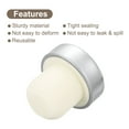 thumbnail image 4 of Uxcell 16Pack T-shaped Stoppers, 0.79inch Cork Wine Stopper Wine Bottle Corks, Silver, 4 of 6
