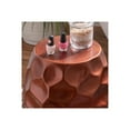 thumbnail image 5 of Linon Hewitt Aluminum Side Table in Antique Copper, 5 of 6