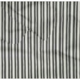 thumbnail image 4 of oneOone Coton Popeline Sergé Gris Tissu à Rayures Bloc Tissu Imprimé par la Cour 56 Pouces de Large, 4 of 4