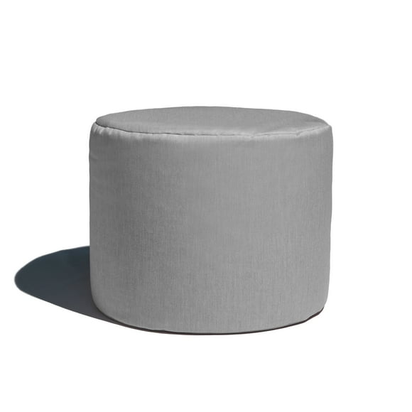 Jaxx Table d'Appoint / Ottoman de Printemps pour Extérieur, Sunbrella Premium, Granit
