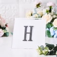 thumbnail image 5 of BalsaCircle 4" Black Solid Letter H Self-Adhesive Rhinestones Gems Sticker, 5 of 5