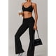 thumbnail image 3 of Conjuntos de entrenamiento for mujer, 2 piezas, sujetador deportivo, camiseta sin mangas, polainas de cintura alta, gimnasio, Yoga, ropa activa, Top de entrenamiento for mujer, 3 of 6