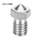 thumbnail image 1 of Injueey Boquilla de impresora 3D Cabeza extruida de acero inoxidable Mini boquilla de filamento extraíble de hilo de impresora firme, 0.6 / 1.75MM Impresoras 3D No.05, 1 of 6