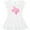 AA-White, variant on Inktastic Texas Silhouette Mandala Girls Toddler Dress